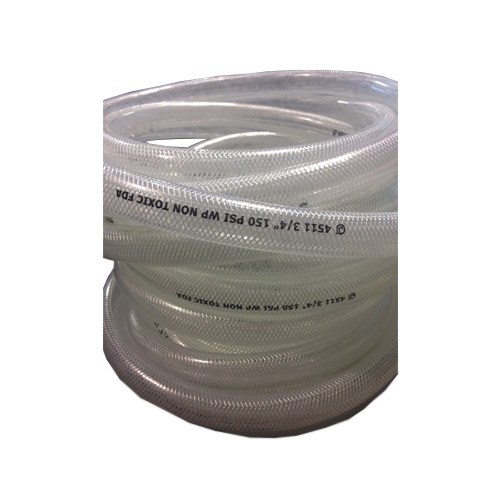 MTM Hydro Clear Nylon Braided Water Line Tubing, 3/4 inch - 1 ft.