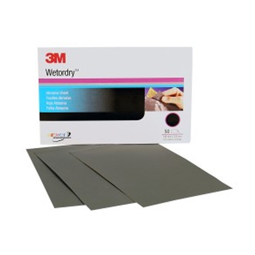 3M Wetordry Sanding Sheets, 600 grit, 02036 (50 sheets)