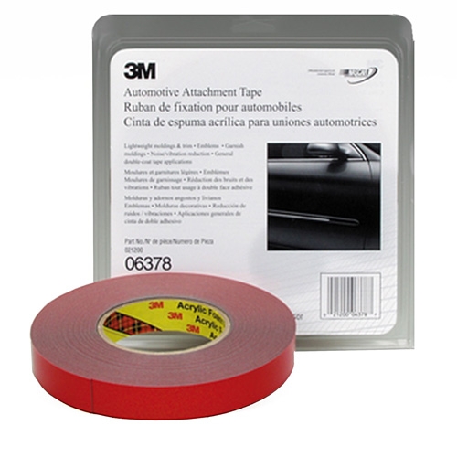 CLEARANCE SPECIAL - 3M Automotive Attachment Tape, 06378 - 7/8 inch