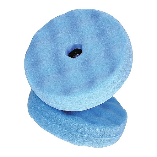 3M Perfect-It Blue Foam Ultrafine Polishing Pad, Double Sided, Quick Connect, 33286 - 6 inch