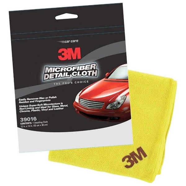 3M Perfect-It Show Car Microfiber Detailing Cloth, 39016