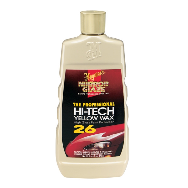 Meguiars HiTech Yellow Wax Liquid (16oz)