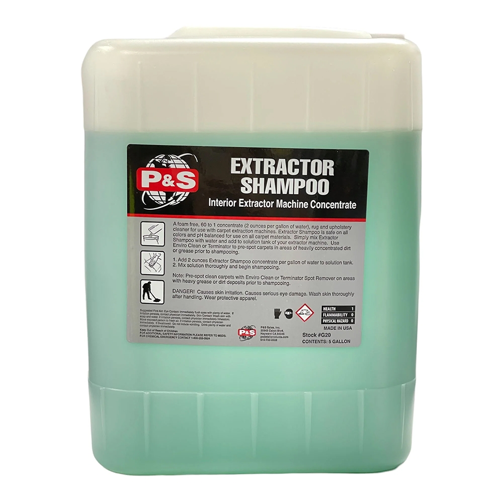 P&S Extractor Shampoo - 5 gal.