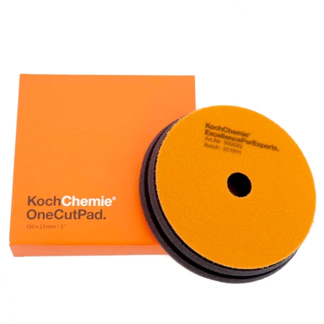 KochChemie One Cut Foam Pad, Orange - 5 inch