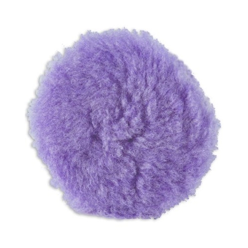Lake Country Purple Foamed Wool Buffing/Polishing Pad - 3.5 inch