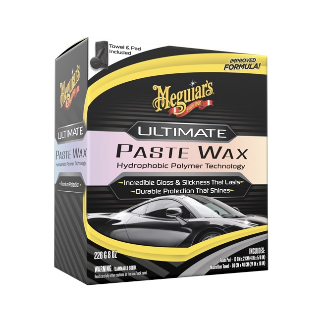 Meguiar's Ultimate Paste Wax (NEW FORMULA) - 8 oz.