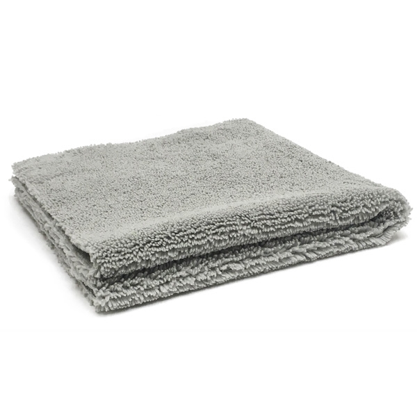 Edgeless Dual-Pile 360 Microfiber Towel - Gray - 16" x 16"