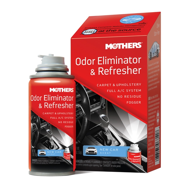 Mothers Odor Eliminator & Refresher, New Car Scent - 2 oz. aerosol