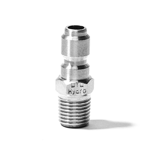 MTM Hydro Stainless Steel Quick Connect Plug - 1/4" Male