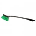 SM Arnold Ultra Soft Body Brush w/ Green Nylon Bristles - 20 inch