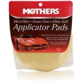 Mothers Microfiber Foam Core Ultra-Soft Applicator Pads (2 pack), 156500