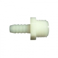 Pressure-Pro Plastic Bypass Hose Barb - 1/2 inch x 3/8 inch Barb