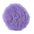 Lake Country Purple Foamed Wool Buffing/Polishing Pad - 4.25 inch