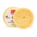 Rupes Wool Polishing Pad, Yellow/Medium - 90mm (3 inch backing)