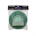 Zephyr Green Airway Buff with 1 lb. Green Rouge Bar (Secondary Cutting) for Aluminum and Stainless Steel