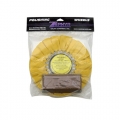Zephyr Yellow Airway Buff with 1 lb. Yellow Rouge Bar (Primary Cutting) for Aluminum and Stainless Steel