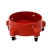 Grit Guard Bucket Dolly, Red