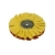 Zephyr Airway Buffing Wheel, Yellow 1 on 1 #4 Fast Cut Airway - 8 inch